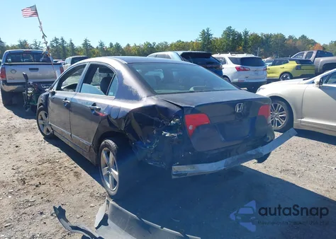 2008 Honda Civic Ex из США, поврежденный, VIN 2HGFA16868H512848